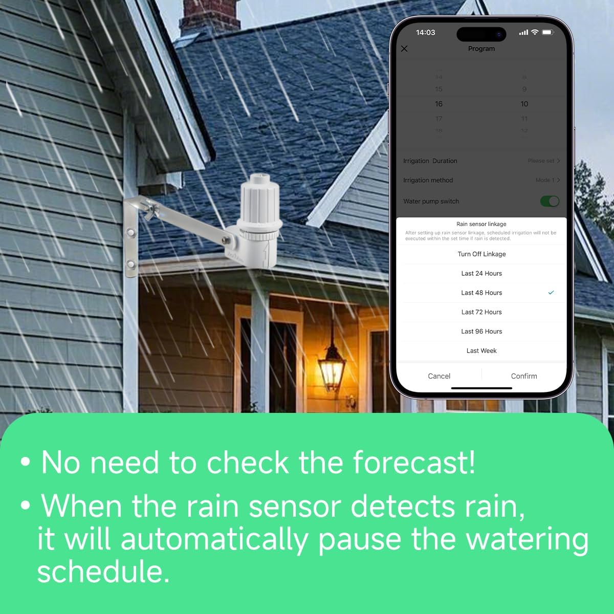 Smart Sprinkler Controller Pro，12-Zone/Station Irrigation System(with Water Pump and Rain Sensor Connection Interface)，GreenVation 2.4G/5GHz WiFi Water Timer for Outdoor Garden/Yard/Lawns