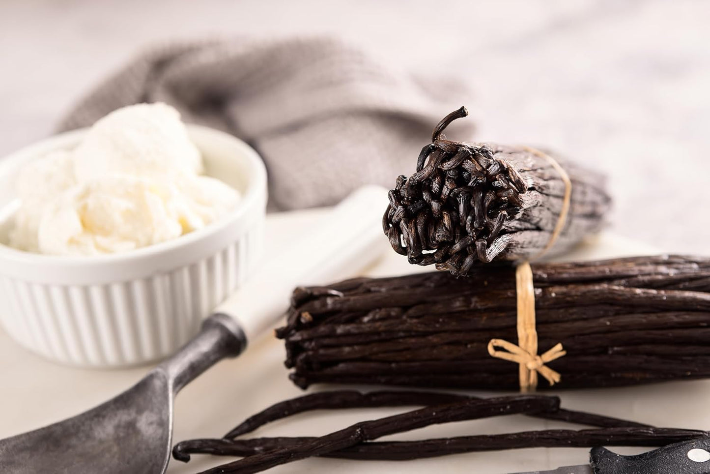 50 Organic Madagascar Vanilla Beans - Whole Extract Grade B Pods for Baking, Homemade Extract, Brewing, Coffee, Cooking