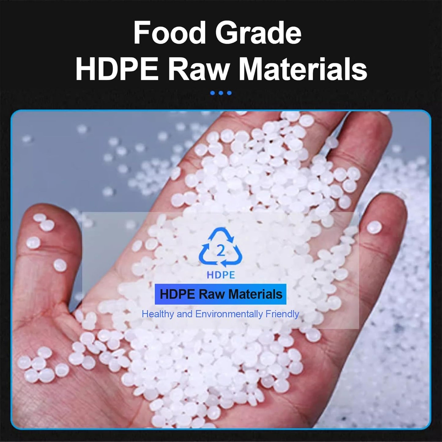 Large Capacity Water Container with Spigot Hose, Portable Water Storage Tank 52.8 Gallon No Leakage Camping Water Carrier for Emergency Vehicle Car Outdoor Hiking Picnic(Size:200L/52.8Gal)