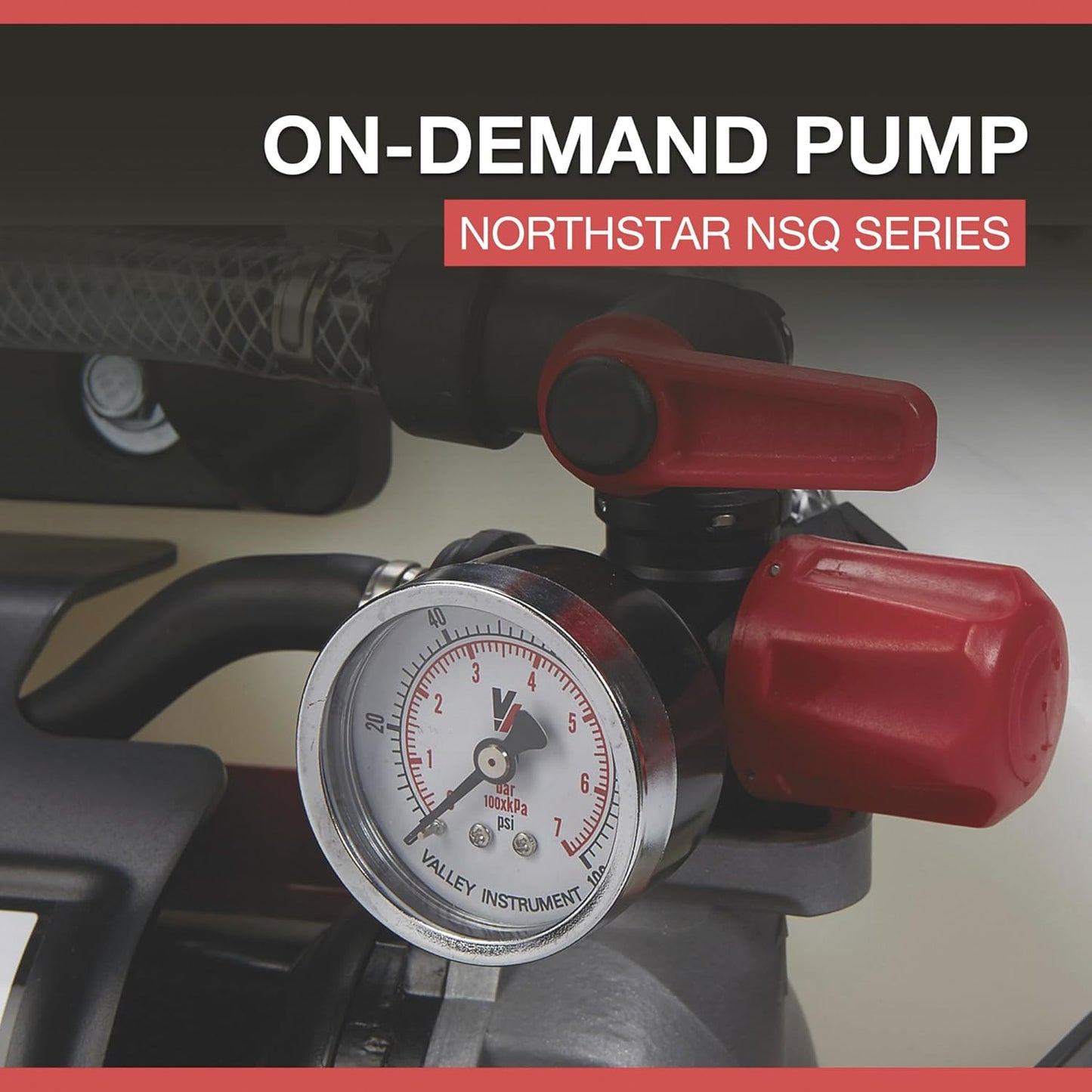 NorthStar High Flow ATV Boomless Broadcast and Spot Sprayer - 26-Gallon Capacity, 5.5 GPM, 12 Volts