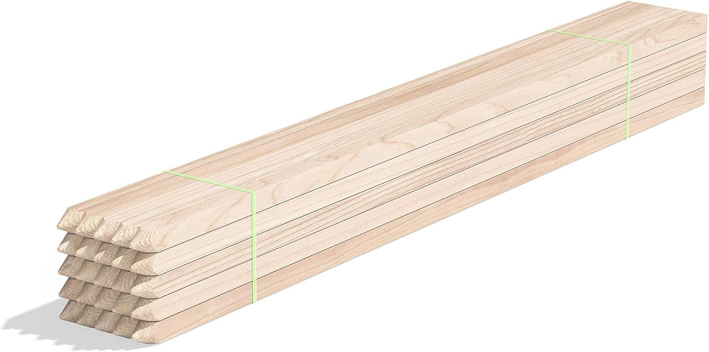Greenes Fence 3 Ft. Wooden Garden and Sign Post Stakes (100-Pack)