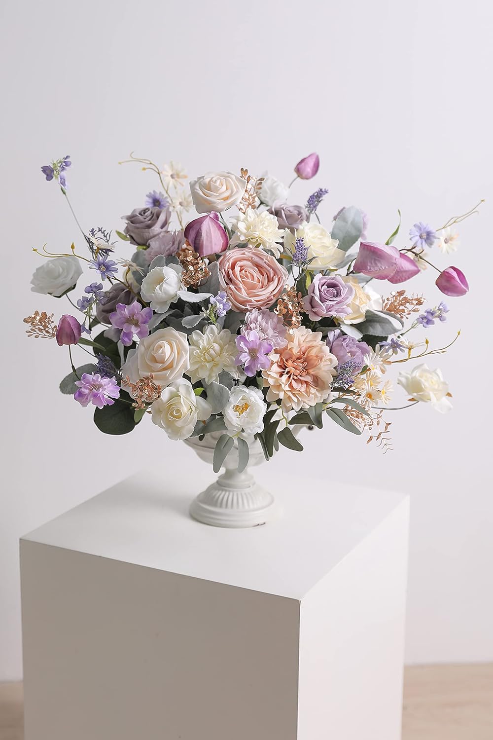 Artificial Flowers Combo for DIY Centerpieces Arrangements Wedding Bouquets Centerpieces Arrangements Party Baby Shower Home Decorations