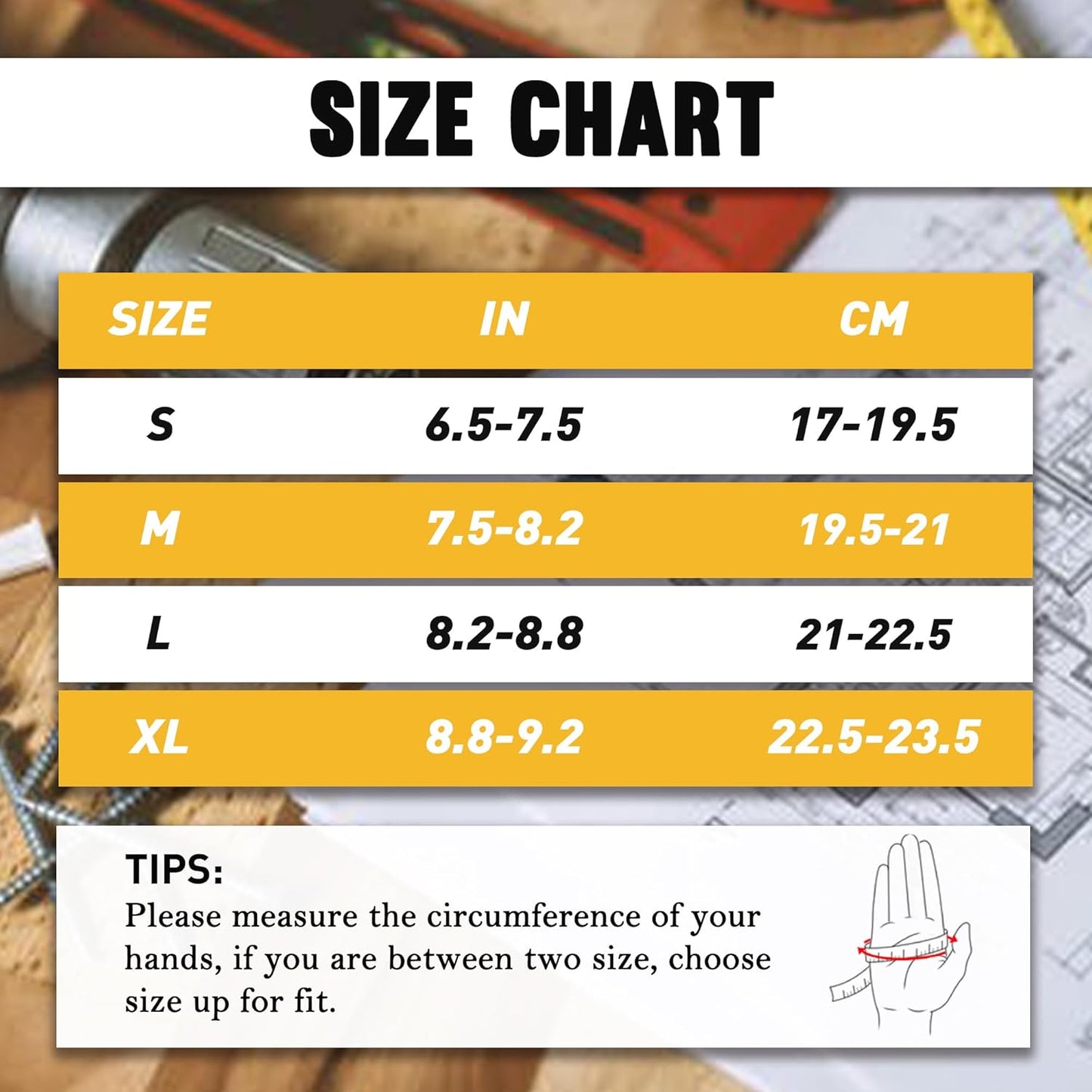 HANDLANDY Leather Work Gloves for Men & Women, Reinforced Durable Garden Gloves, Cowhide Working Glove for Gardening