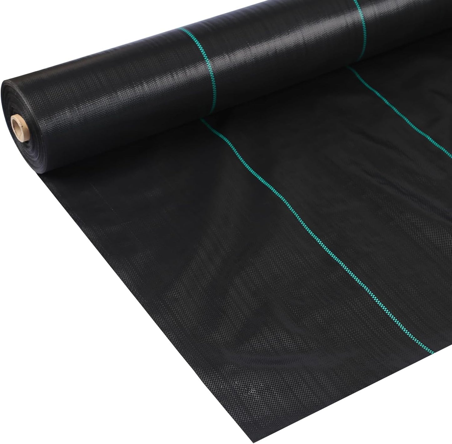 6ftx600ft Heavy Duty Weed Barrier Landscape Fabric – Durable Woven Driveway Garden Cloth for Weed Control, Ground Cover, Landscaping – Long-Lasting Geotextile Fabric – 3.2oz