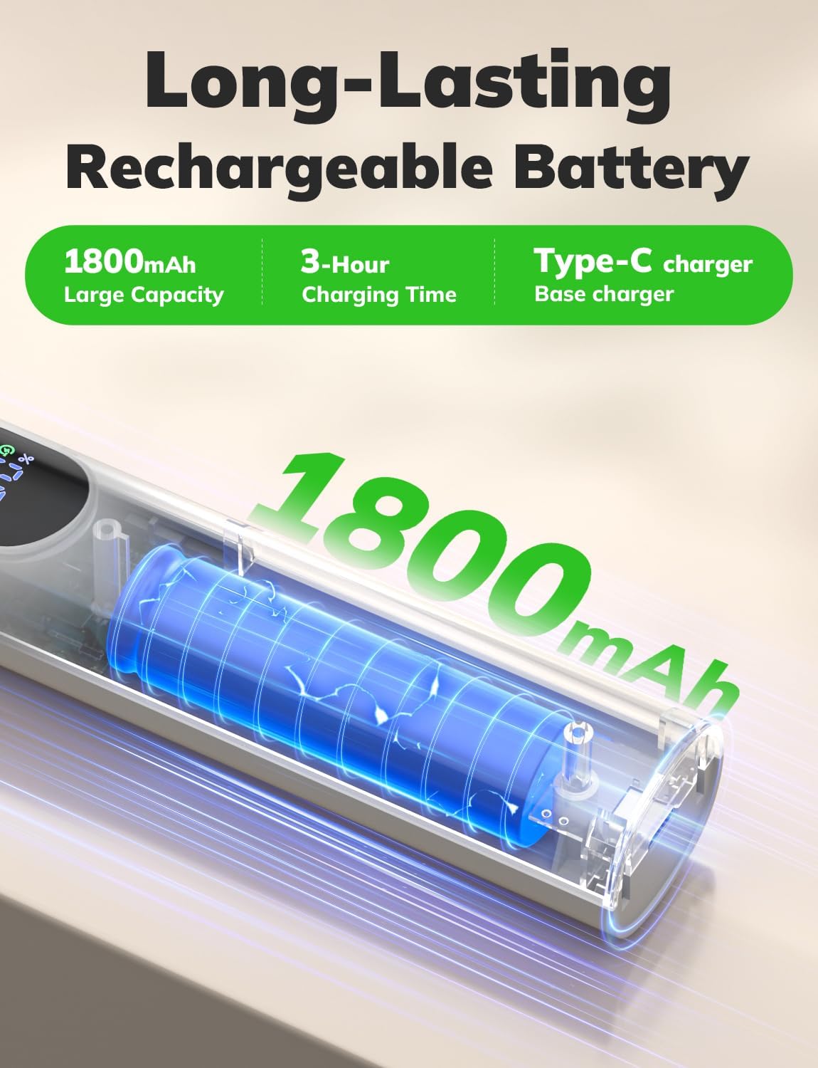 YISSVIC Electric Fly Swatter Bug Zapper Racket 4000V LED Screen Dual Modes Fly Zapper Rechargeable for Indoor Home Office Backyard Patio Camping