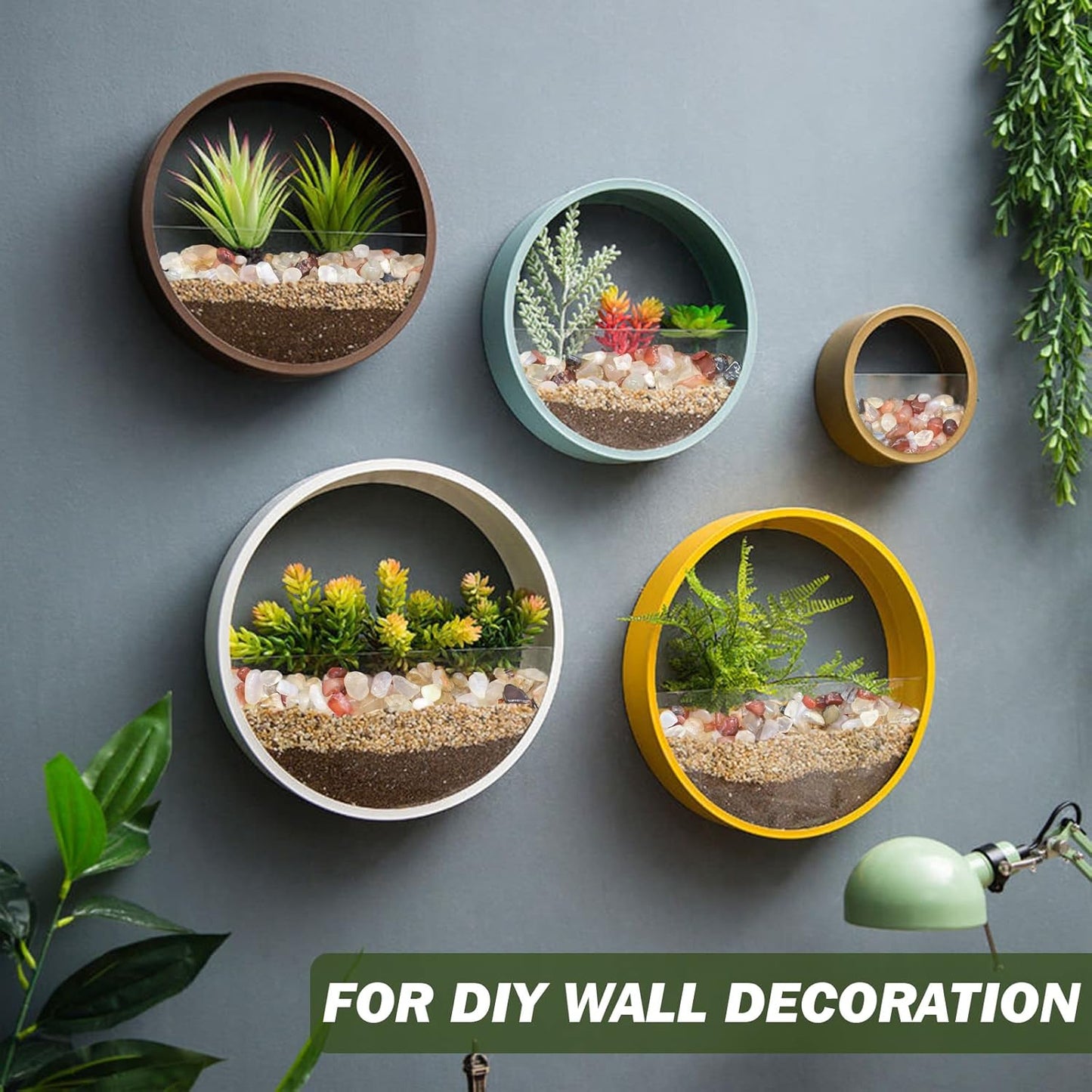 Halatool Crystal Pebbles 6 LB Bulk Bag 0.27"-0.79" Natural Landscaping Pebbles Aquarium Gravel Decorative Polished Stone Suitable for Plants Home Decoration DIY Handmade Fish Tanks Vase Filler