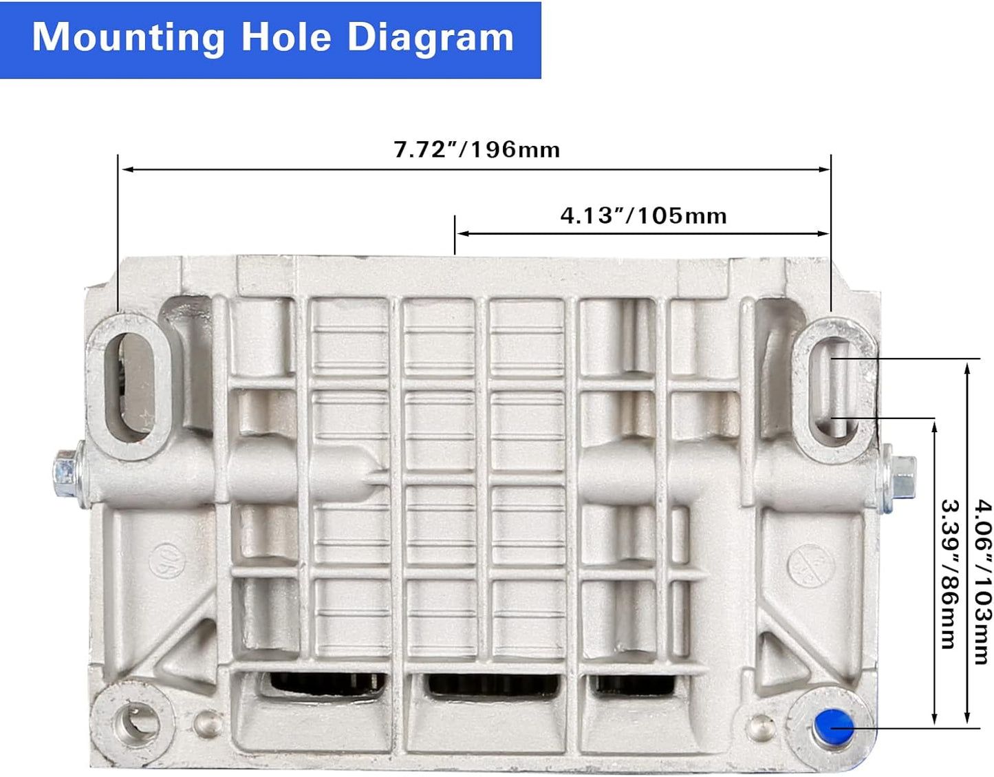 BILT HARD 420cc 15HP Gas Engine with Electric Start, Horizontal Shaft 4 Stroke OHV Gas Motor, Gas Powered Multi-Use Engine