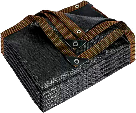 QLOFEI Shade Cloth for Patio, 80-90% Sunblock Sails for Garden Pergola Outdoor, Sun Shade Cloth with Grommets for Kennel Chicken Coop Lawn Easier to Hang Neting Cover, 24x30 FT