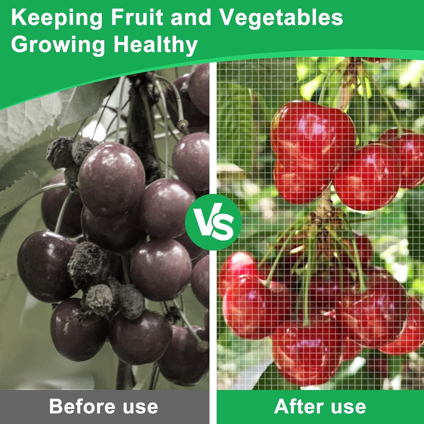 10 X 33FT Garden Mesh Insect Netting Pest Barrier, Garden Bug Netting Plant Mesh for Raised Beds Blueberry Bushes, Figs, Plants, Vegetables Protection