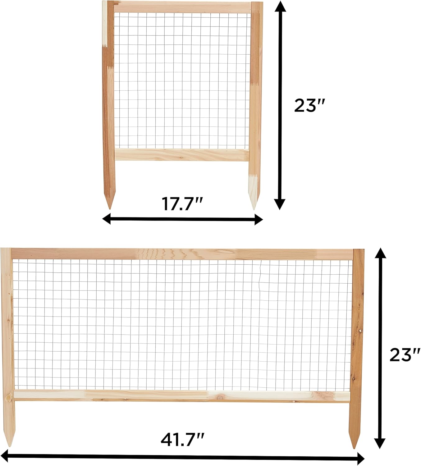 Jumbl Raised Canadian Cedar Garden Bed | Garden Beds Outdoor | Elevated Wood Planter for Growing Fresh Herbs, Vegetables, Flowers, Succulents & Other Plants at Home | Great for Outdoor | 48x48x10”