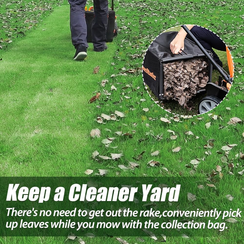 LawnMaster CLMF4817E 48V MAX* Brushless Mower with 2X24V MAX* 4.0Ah Battery and a Dual Charger