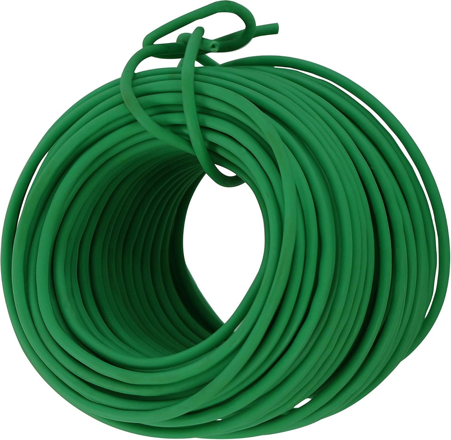 Gardzen 65ft Soft Garden Wire, Reusable Plant Ties, Rubber Coated Training Wire for Supporting Indoor Outdoor Plants and Home Organizing