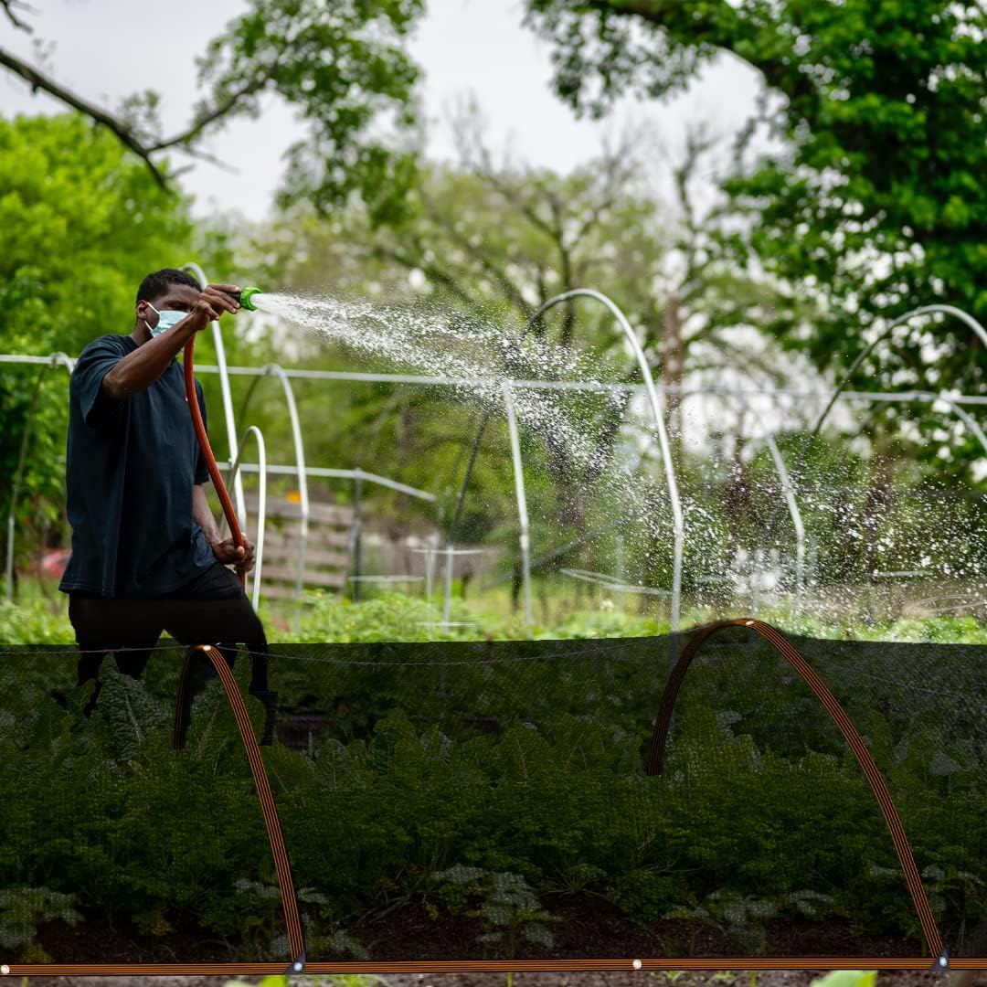 Shade Cloth - for Plants Greenhouse, 70% Sunblock Shade Sails -for Outdoor Garden Pergola Patio Lawn Sun Protection Neting Cover for Kennel Chicken Coop Easier to Hang Plant Cover