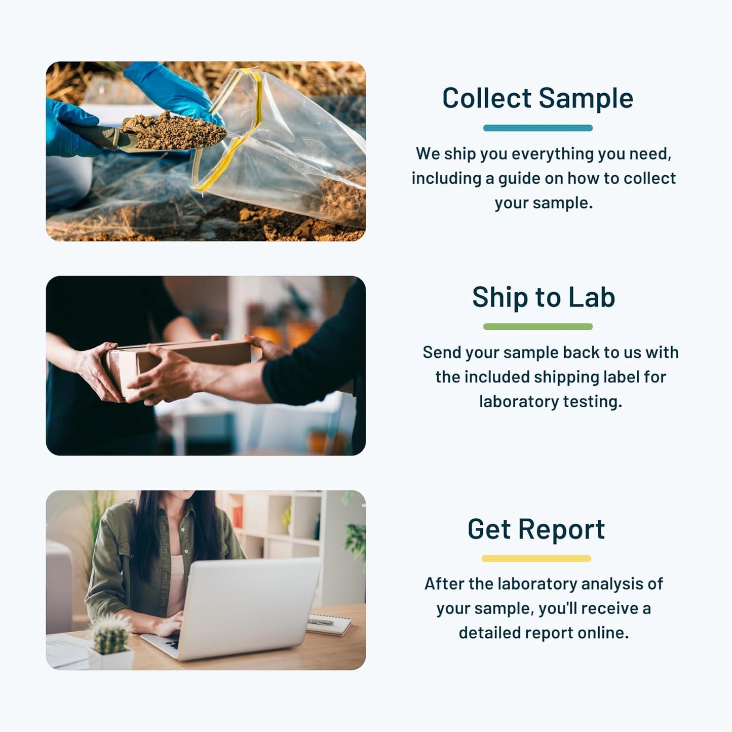 Advanced Soil Test Kit by SimpleLab | Soil Quality Tester for 16 macronutrients and micronutrients, parameters Like pH, Boron, Iron, and Phosphorus | Soil Testing Kit for Soil Health