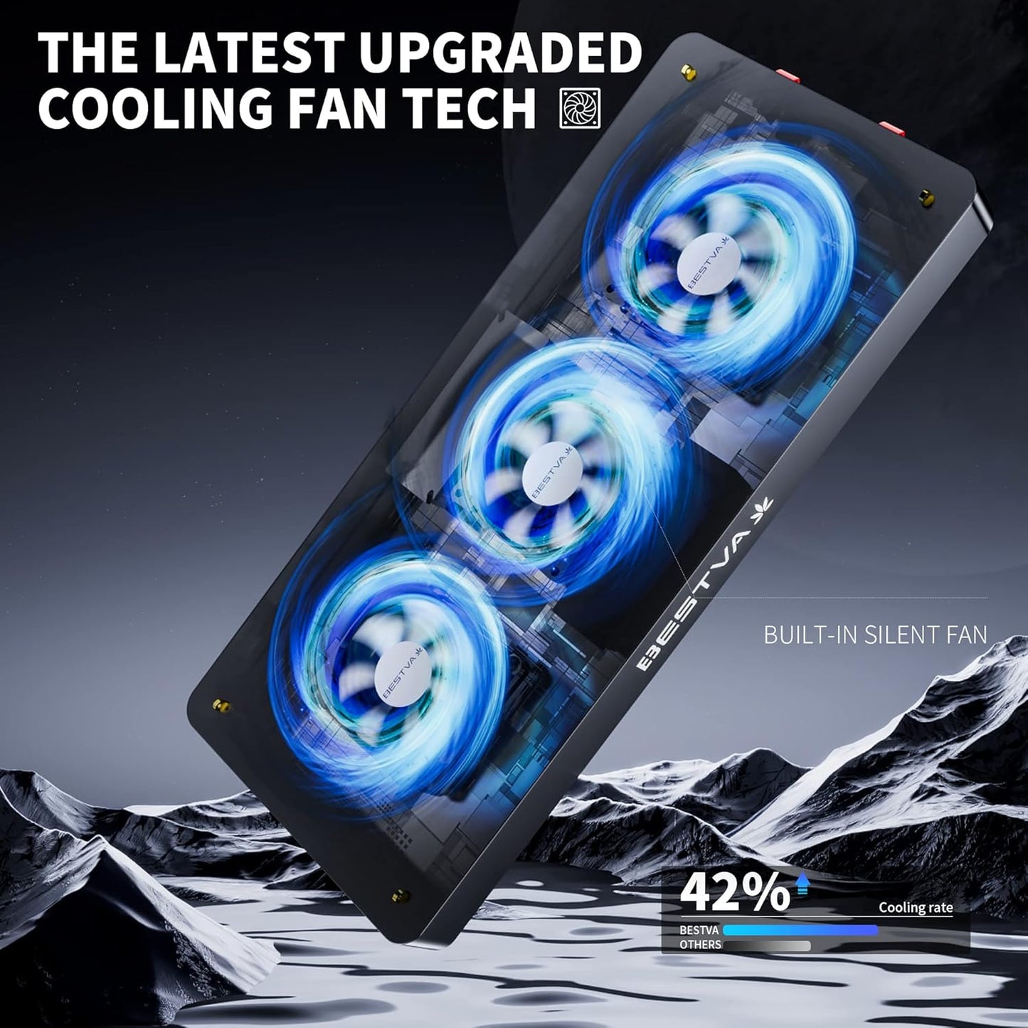 BESTVA 2025 Upgrade DC4000 Led Grow Light with High Yield Diodes Full Spectrum LED Grow Lights for Indoor Plants Greenhouse Veg Bloom Light Hydroponic Grow Lamp