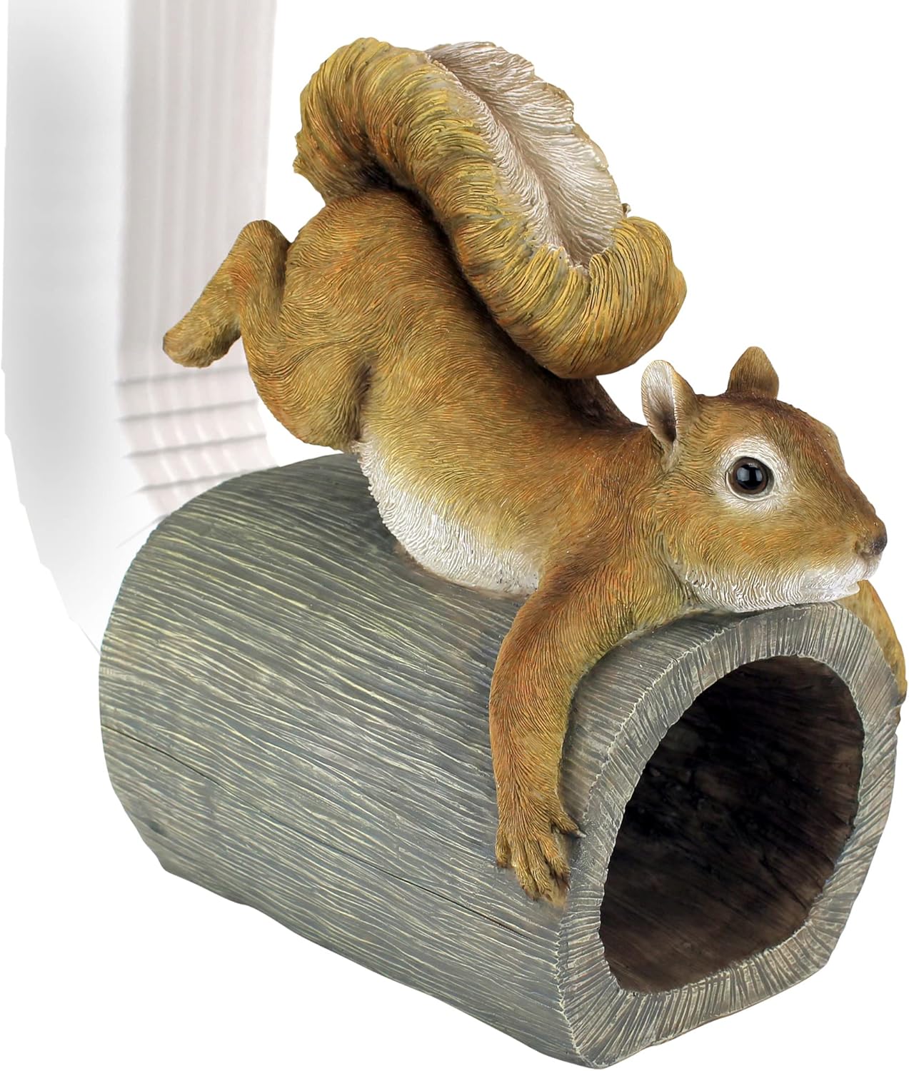 CRASH THE SQUIRREL RAIN GUTTER