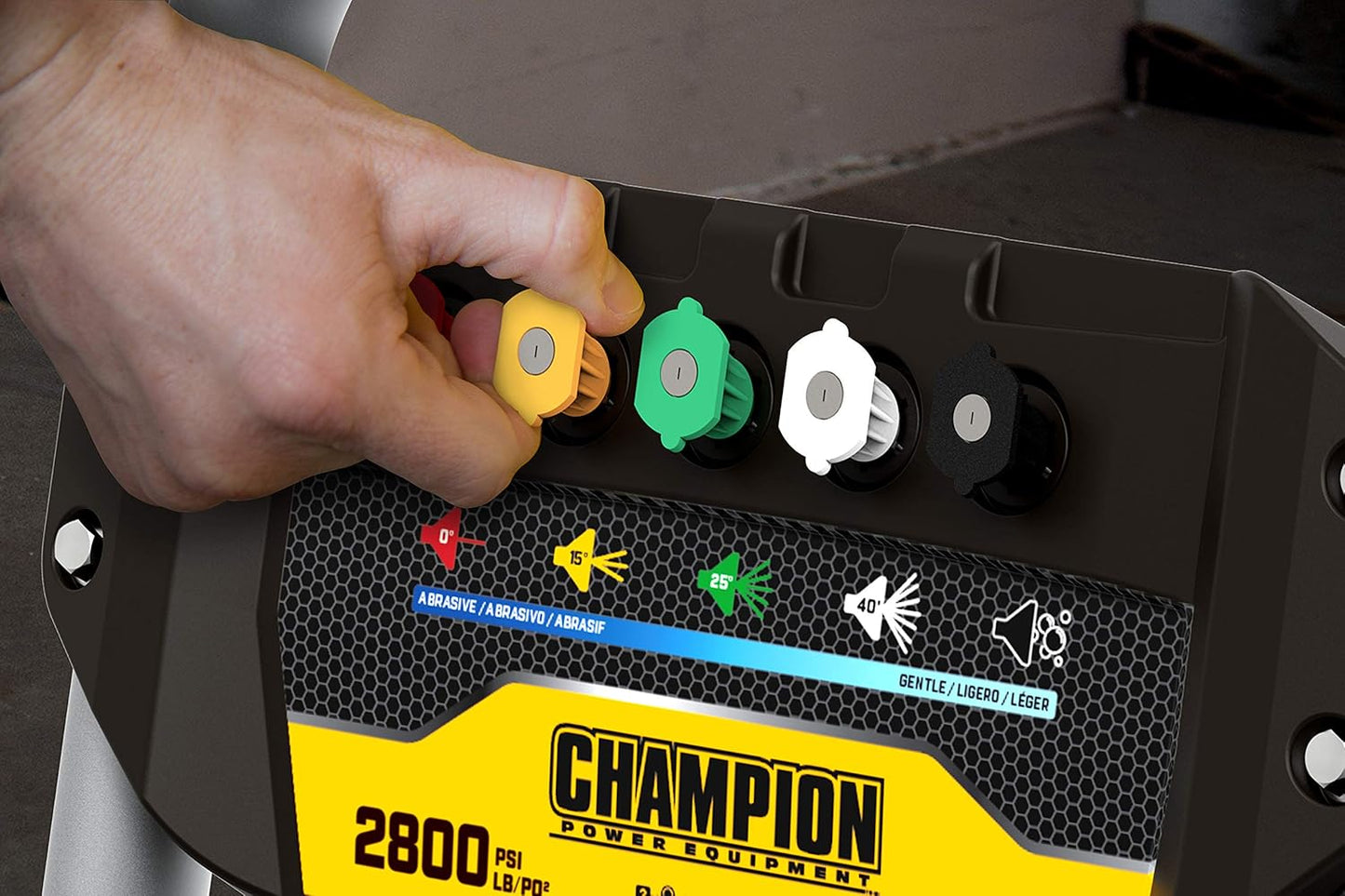 Champion Power Equipment 2800-PSI 2.1-GPM Low Profile Gas Pressure Washer