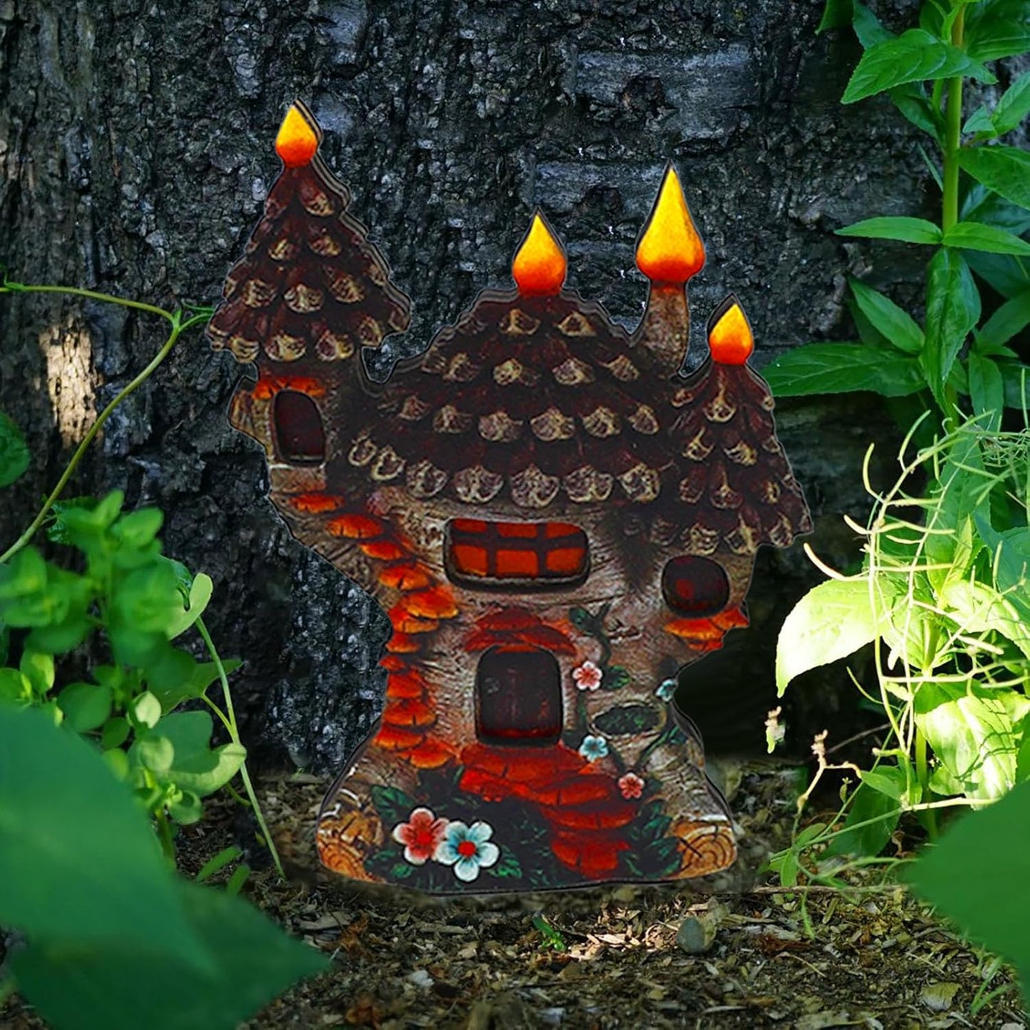 ONEST 6 Pieces Miniature Fairy Garden Accessories Small Fairy Figurines Hand Painted Fairies Figures for Car Decor Garden Flower Pot Birthday Cake Topper