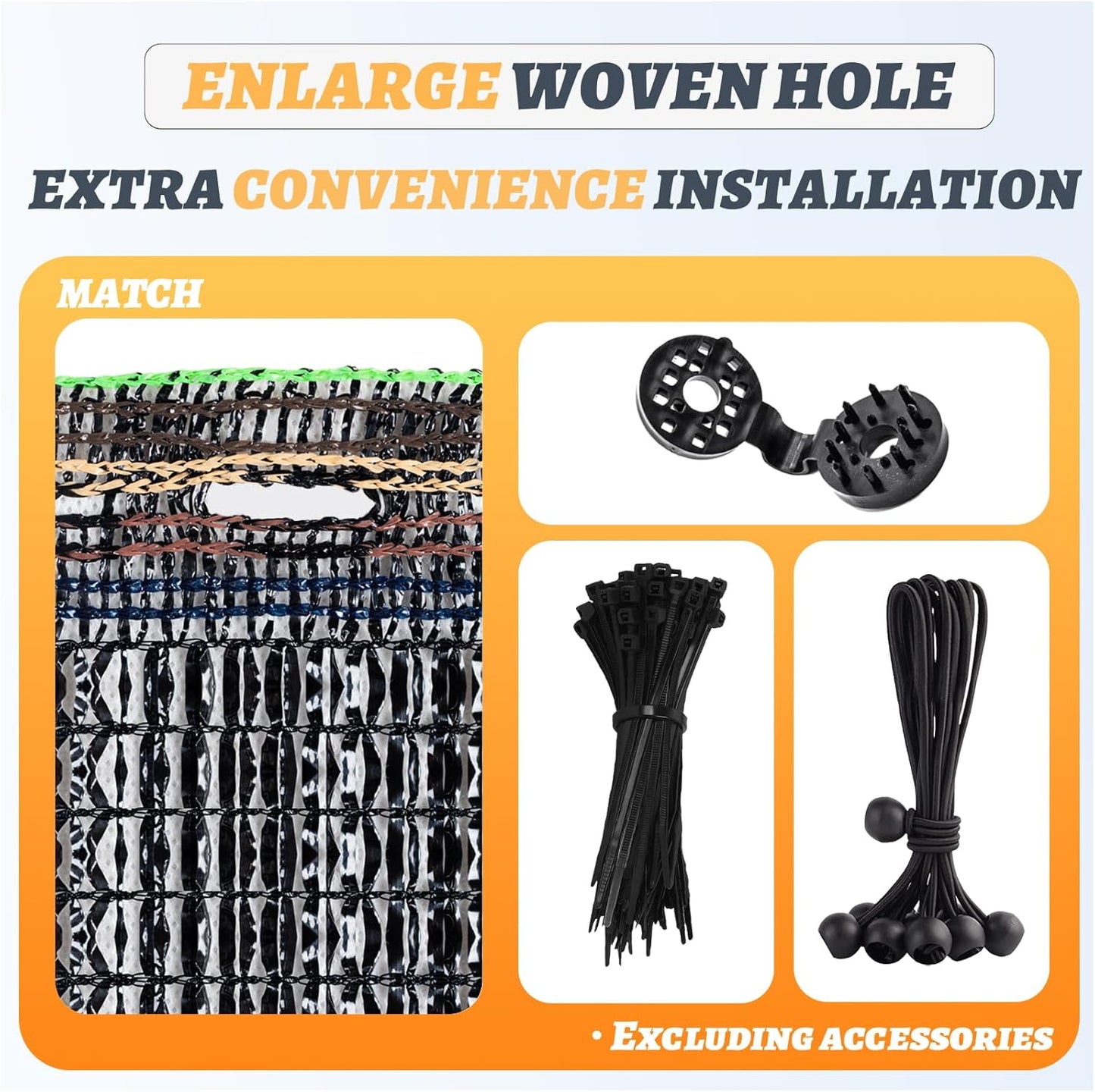 Cool Area 40% 6x8ft Sunblock Shade Cloth Cover Mesh UV Resistant Net for Garden Flower Plant Greenhouse, Black