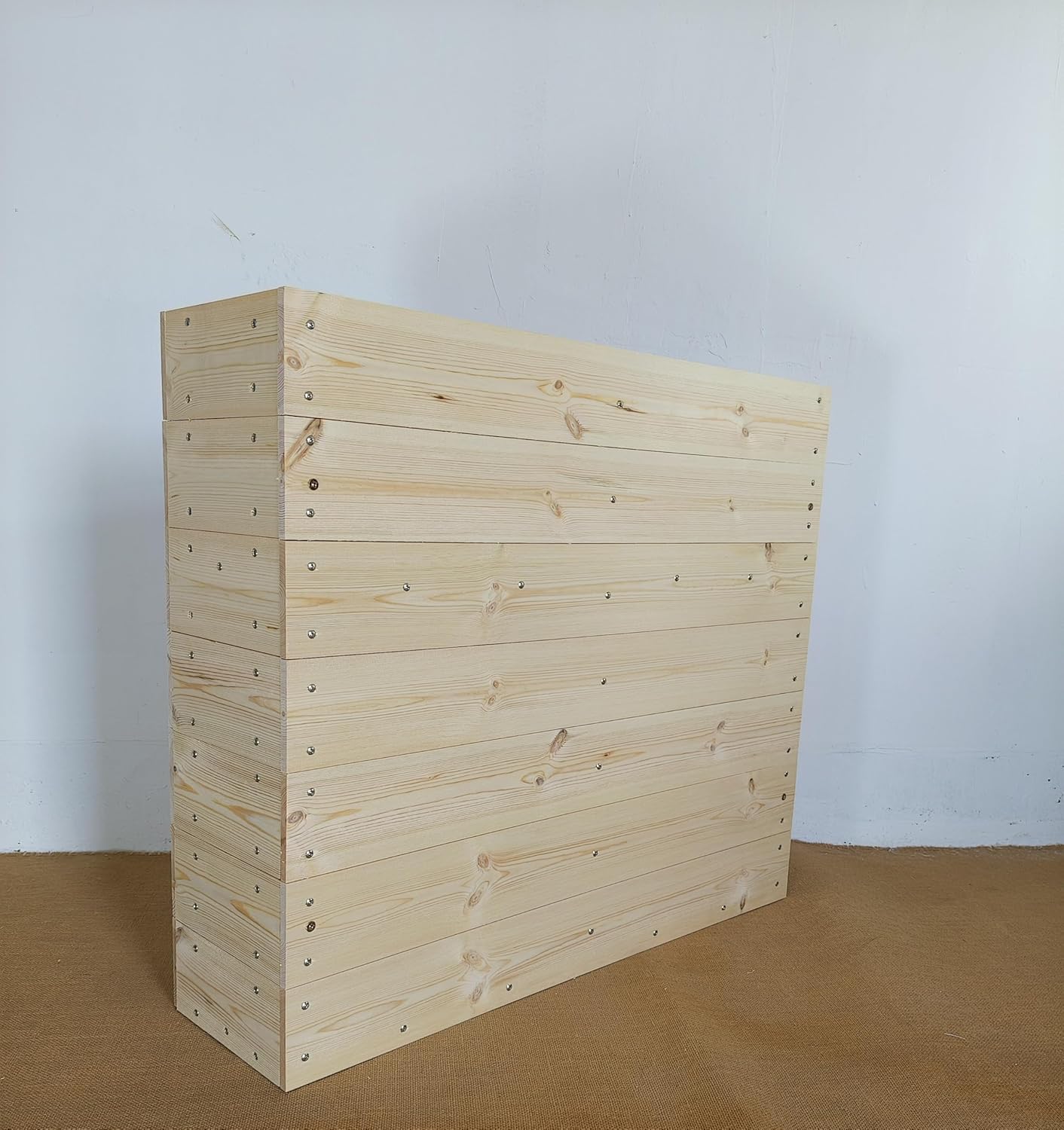 32” x 28” x 8” Premium Indoor/Outdoor Cafe Planter Barrier, Commercial Duty Planter Box, Wooden Planter