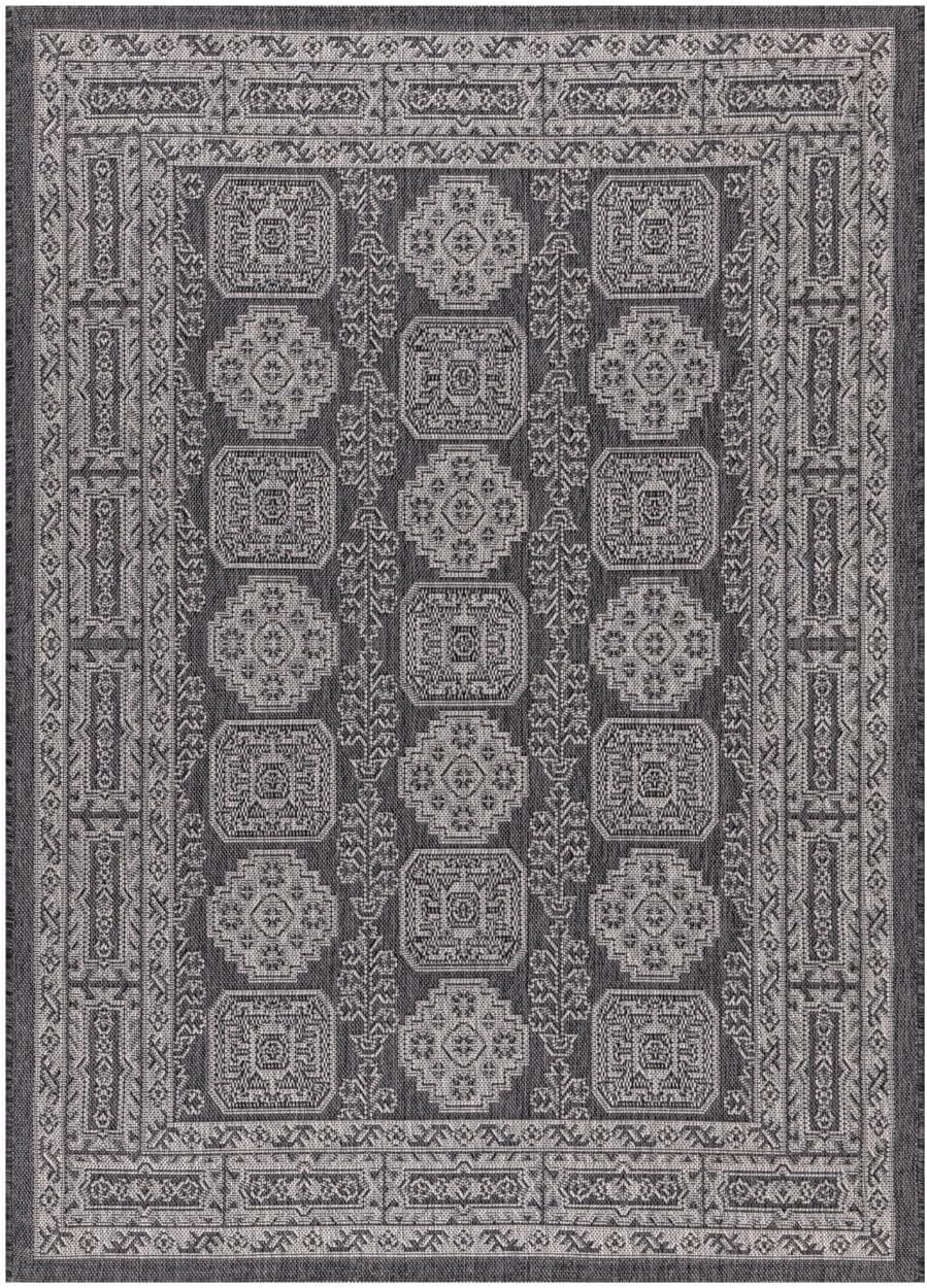 Keen Home Design Terrace Outdoor Throw Rug - 3x5 Washable Indoor/Outdoor Rug for Patio, Kitchen, Balcony, Beach, Garden, Deck and Porch, Size: 3'x5'