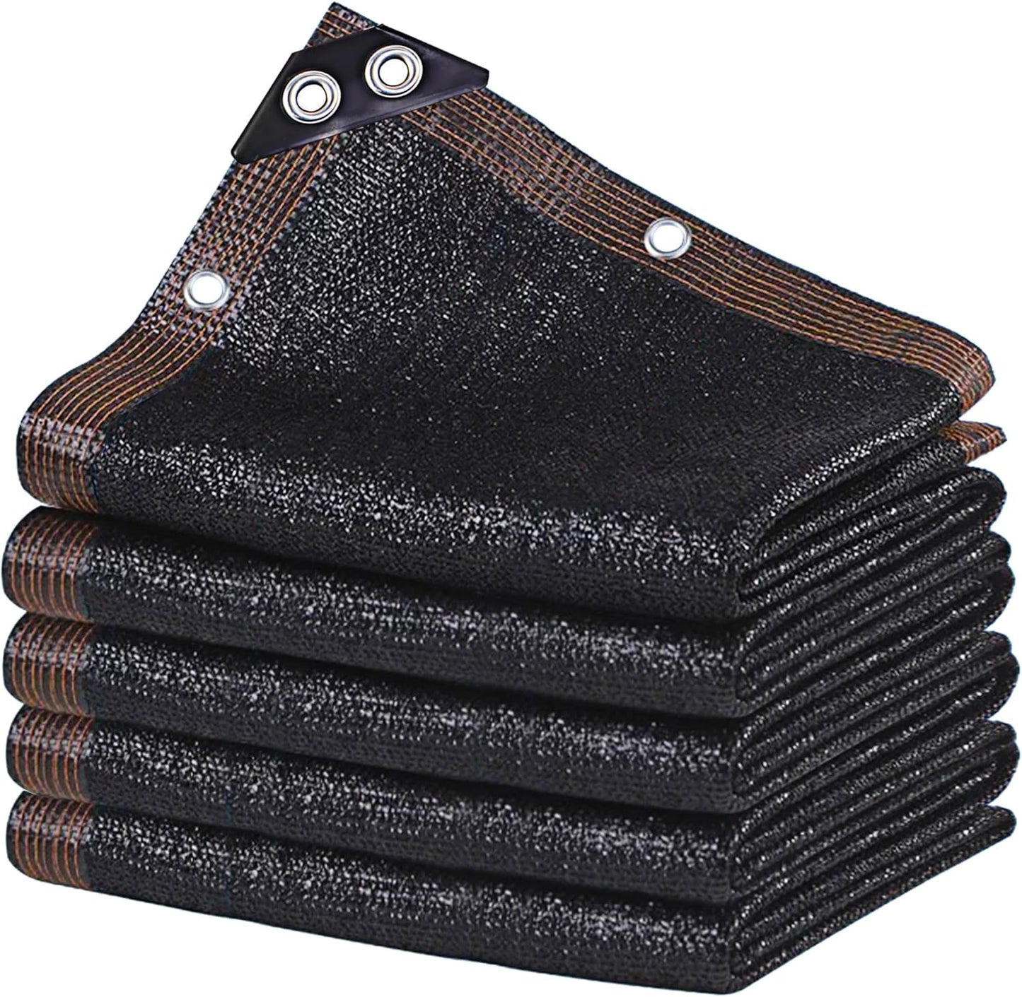 winemana Black Shade Cloth 30x30 FT– 40% Sun Shade Mesh Tarp for Greenhouse, Garden, Patio, Dog Kennel, Chicken Coop, and Outdoor Protection, Plants Cover Shade Netting with 2 Reinforced Grommets