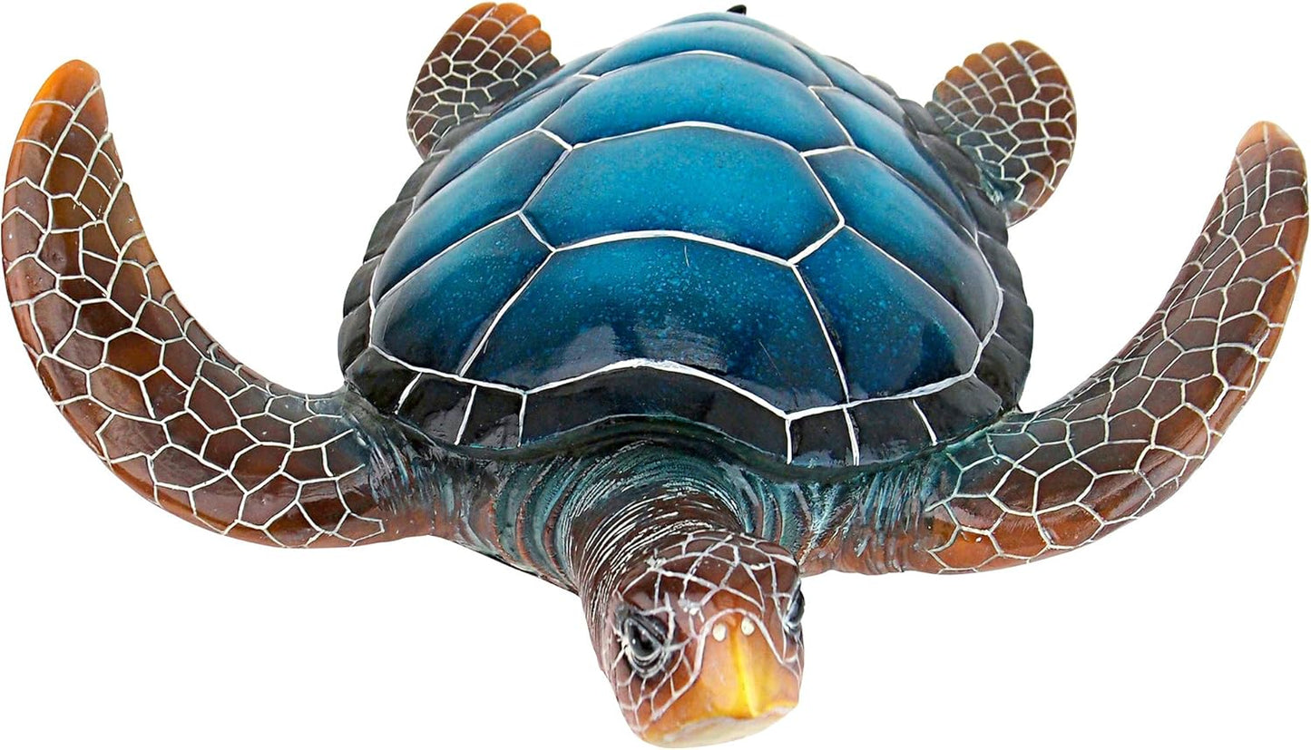 Design Toscano Large Blue SEA Turtle Statue
