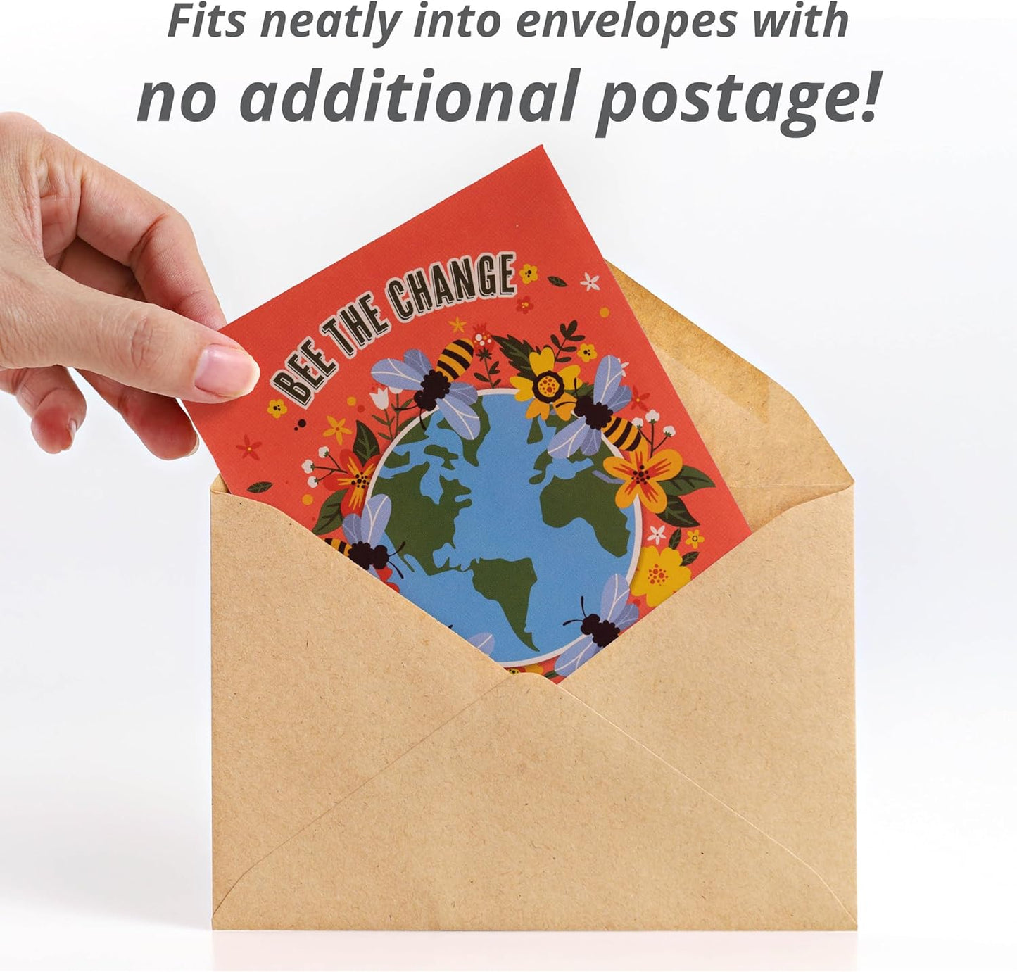 Bentley Earth Day 2025 Bee The Change - Pollinator Flower Mix Seed Packets (25 Packets)