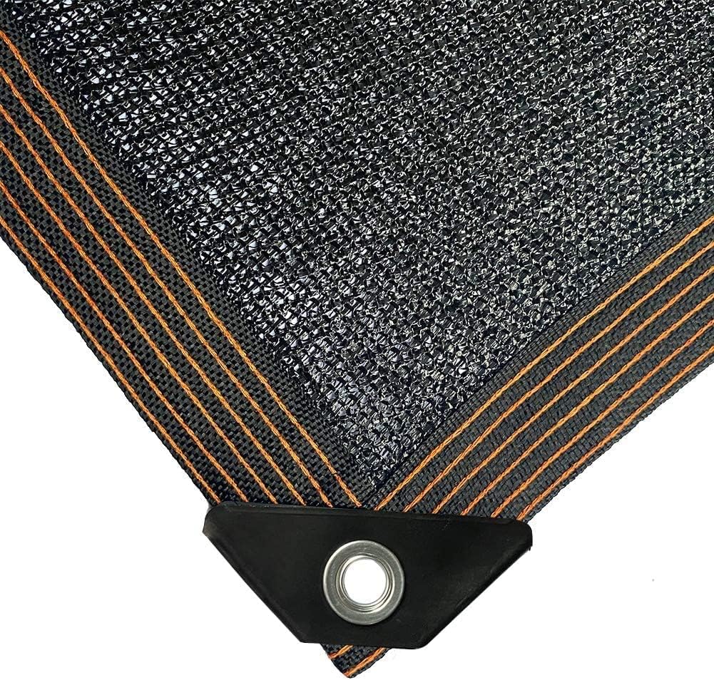 winemana 70% Black Shade Cloth, 20 x 20 FT Durable Mesh Tarp with Grommets, Resistant Garden Sun Shade Netting with Taped Edge for Plant Cover, Greenhouse, Patio, Tomatoes, Chicken Coop, Barn Kennel