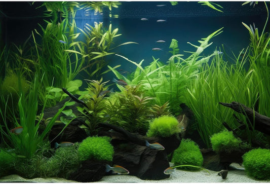 Aquarium Background Diverse Collection of Aquatic Plants Seagrasses Terrarium Background Redwood Root Moss Tropical Style Underwater Plants Fish Tank Background Under The Sea Aquarium Backdrop 72x18in