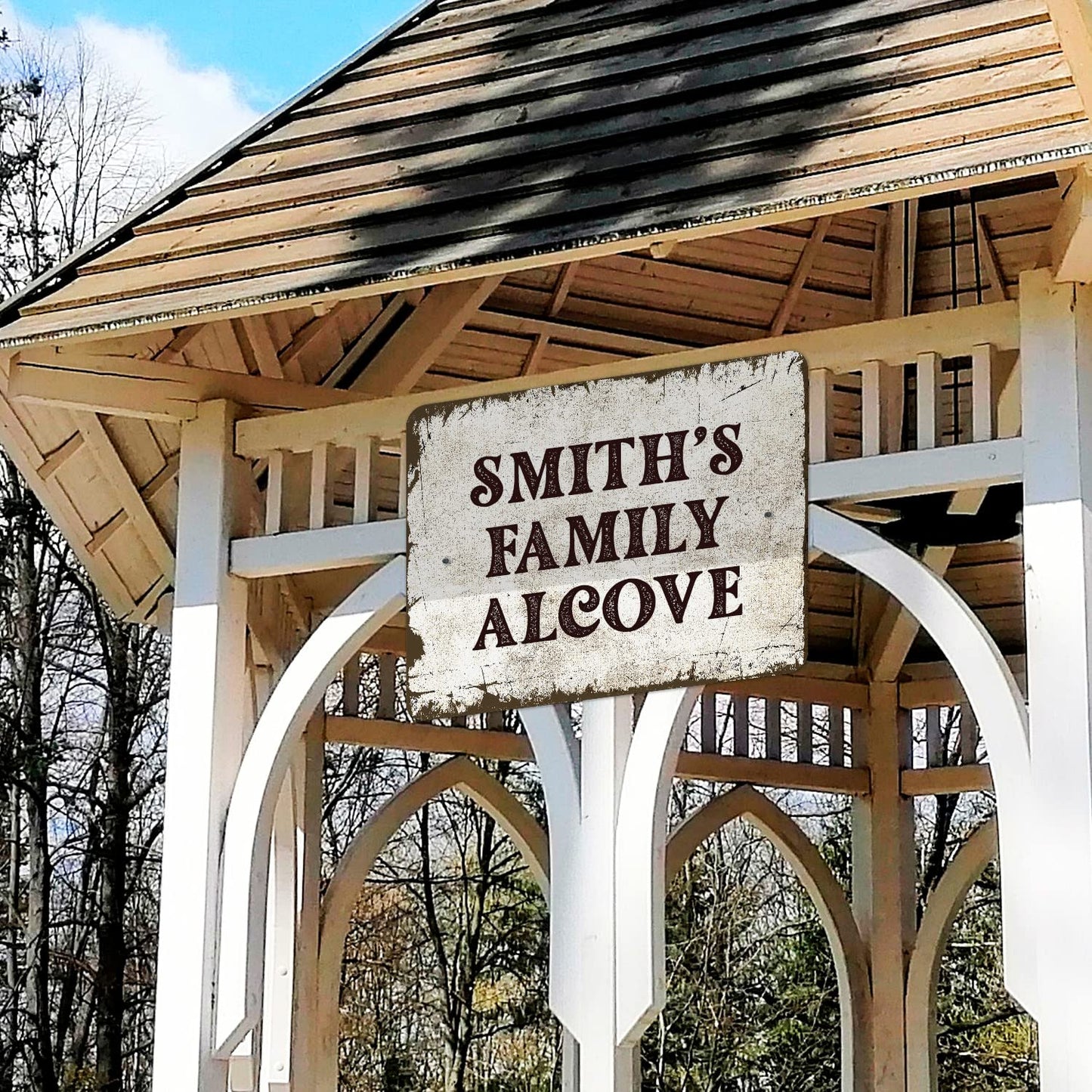 Rustic Custom Sign, Personalized Metal Signs, Gift for Him Men Dad, Man Cave, Indoor and Outdoor Use, Made in The USA