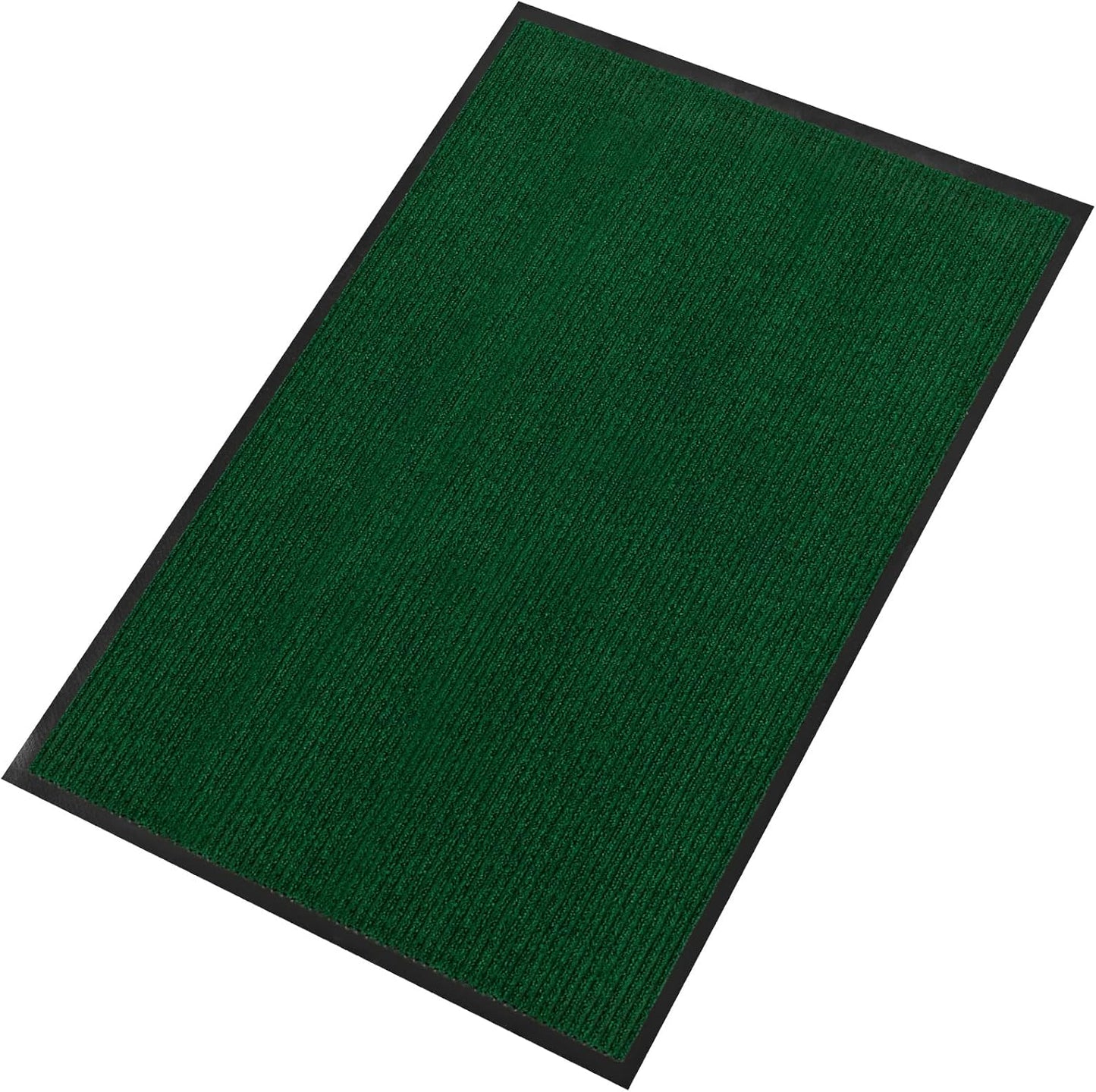 Profile Rubber Door Mat, 60x35inch, Heavy Duty, Entrance Doormat, Indoor and Outdoor, Waterproof, Easy Clean Shoe Scraper, Home Rug Welcome Mats for Entryway, Patio, Porch, Green