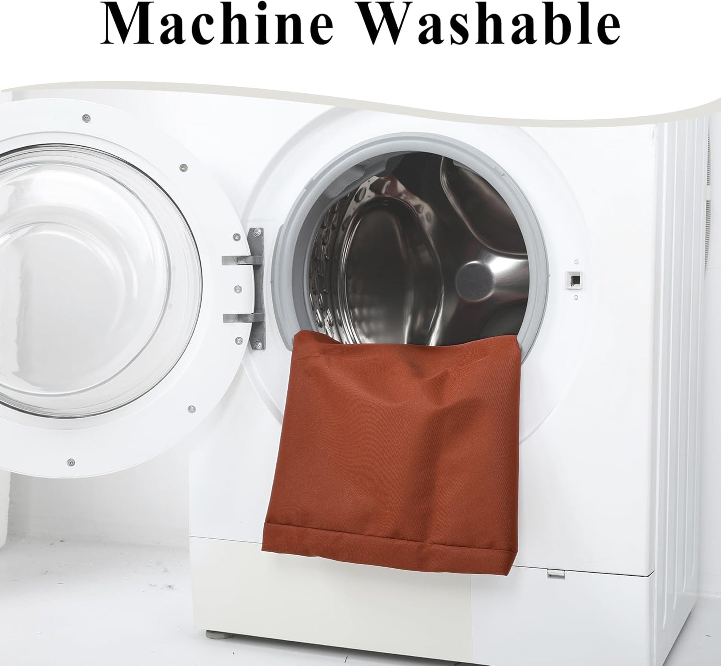 Outdoor Chair Cushions Set of 2, Waterproof Foam Patio Seat Cushions with Ties for Garden Sofa & Dining Furniture, 3-Year Color Fastness, 18x18x3 Inch, Spcie