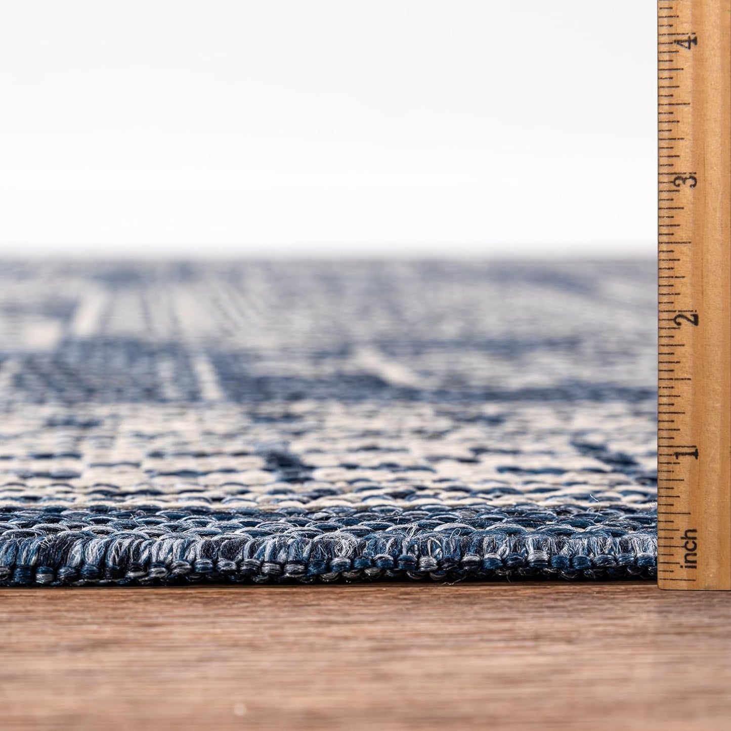 Keen Home Design Terrace Outdoor Area Rug - 12x15 Washable Indoor/Outdoor Rug for Patio, Kitchen, Balcony, Beach, Garden, Deck and Porch, Size: 12'x15'