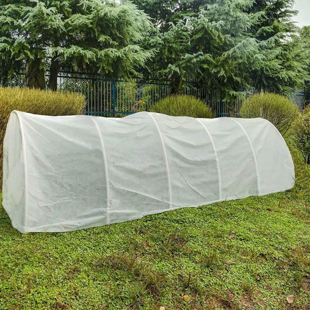 Agfabric Plant Covers Freeze Protection Floating Row Cover and Plant Blanket,0.55oz 7'x25' for Frost Protection and Terrible Weather Resistant,White