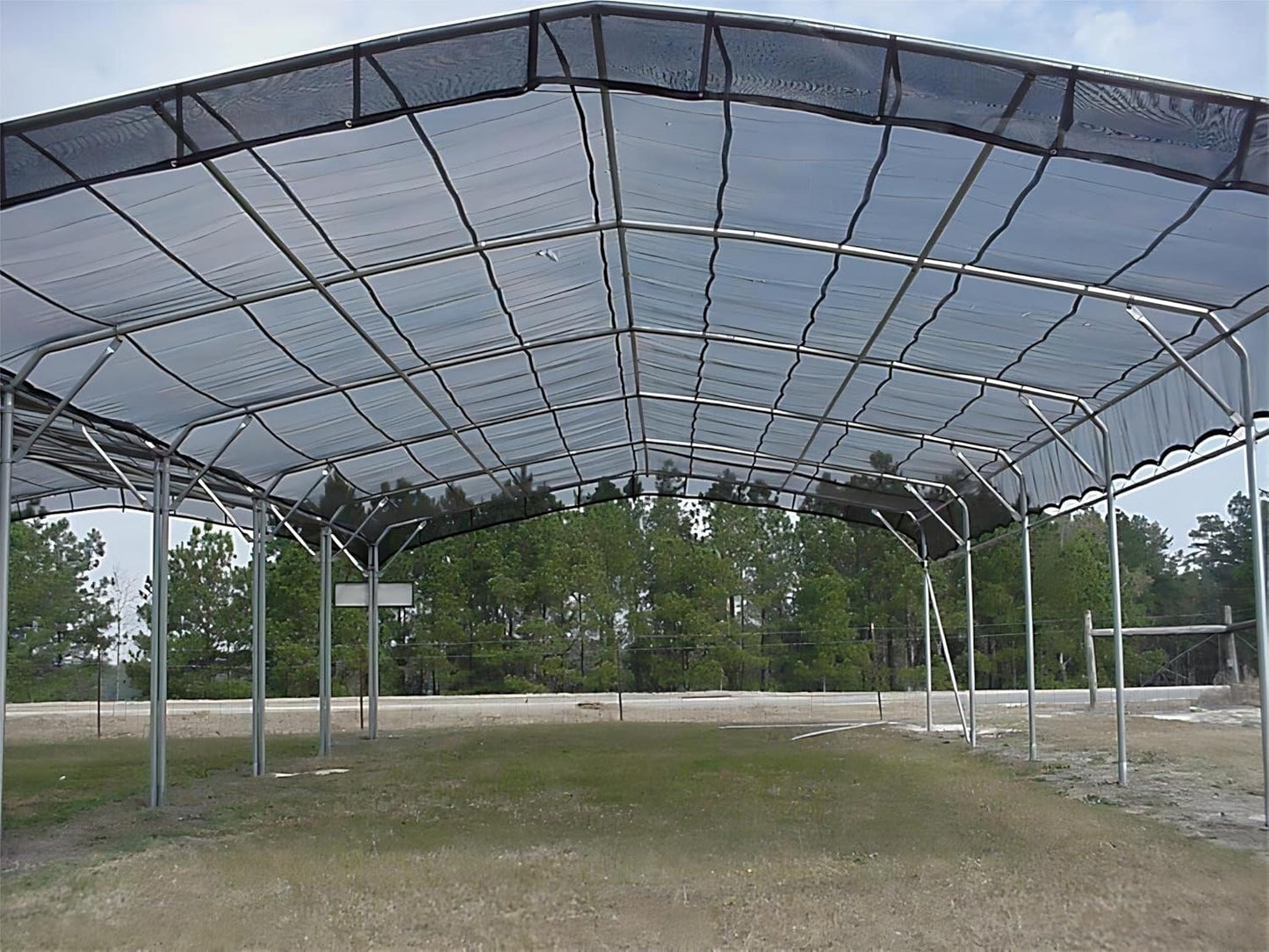 Agfabric 12 X 20ft 50% Shade Cloth Sun Shade Fabric Sunblock Shade Cloth Cover with Clips for Plants, Black