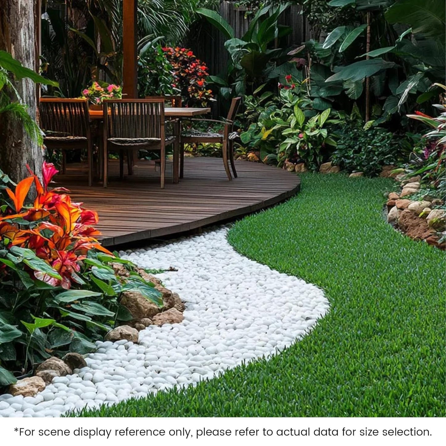 SIDONG 5 LB White River Rocks, 0.3-0.5 Inches Matte Pebbles for Indoor Plants, Aquarium Rocks Used in Fish Tank, Decorative Stones for Plants, Vases, Home Décor, Crafting, Garden Landscaping