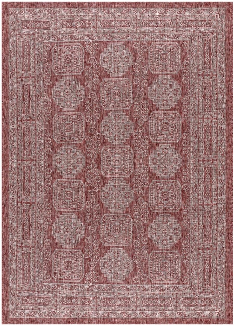 Keen Home Design Terrace Outdoor Area Rug - 9x12 Washable Indoor/Outdoor Rug for Patio, Kitchen, Balcony, Beach, Garden, Deck and Porch, Size: 8'10"x12'