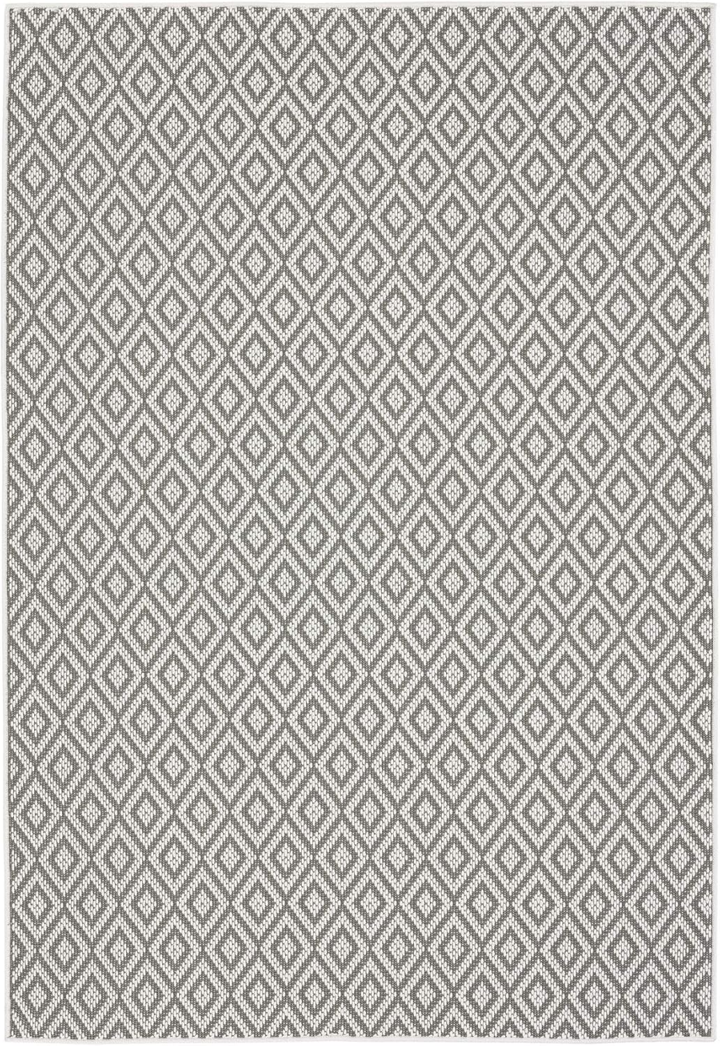 Home Dynamix Tripoli Lydia Indoor/Outdoor Area Rug 7'10"x10'2", Modern Gray