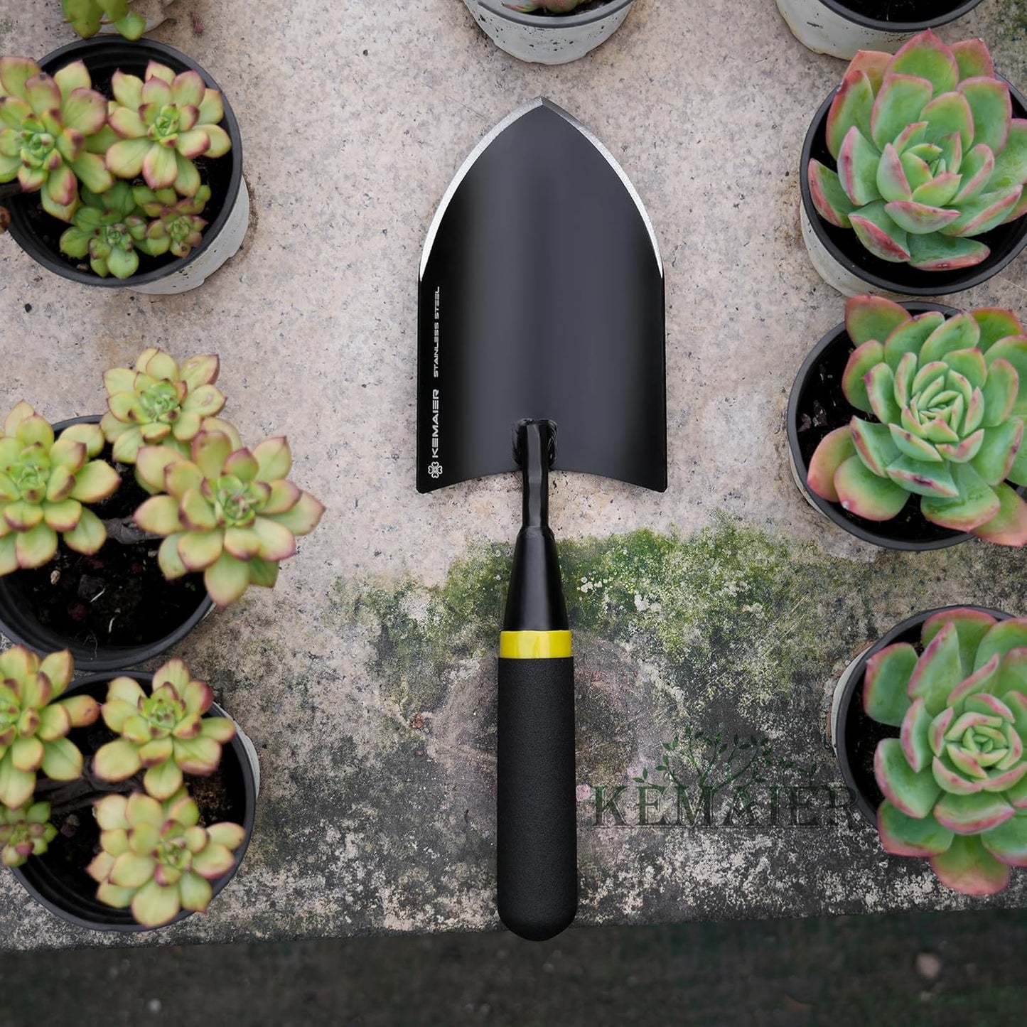 Heavy Duty Stainless Steel Garden Trowel and Shovel, Easy Digging and Weeding, Durable Garden Tools for Gardening and Planting