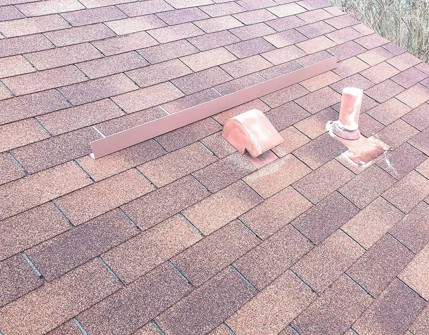 Eagle 1-26 Gauge 5 Foot Rain Diverter - Nails and Instructions Included (Mill Finish Aluminum, Copper, Galvanized, Stainless Steel & More) (2, Aluminum Diamond Plate - White)