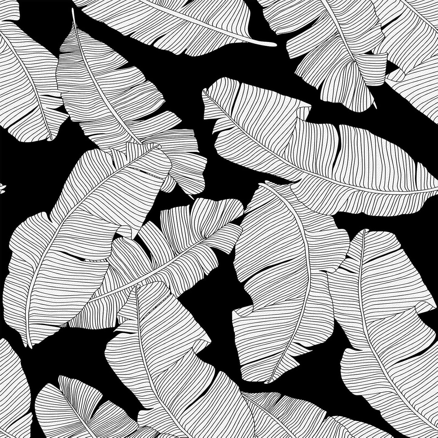 LVTXIII Outdoor Tufted Seat Cushions, Solid Seat and Back Chair Cushion with Ties, Patio Replacement Rocking Chair Cushion for Outdoor Furniture Use, 21 W x 21D, 2 Pack, Black Lush Leaf Jungle