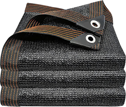 winemana 90% Shade Cloth, Dog Kennel Shade Cover, 6.6 x 6.6 FT Sturdy Durable Sunblock Shade Mesh Tarp with Grommets for Patio Plants Greenhouse Chicken Coop Porch