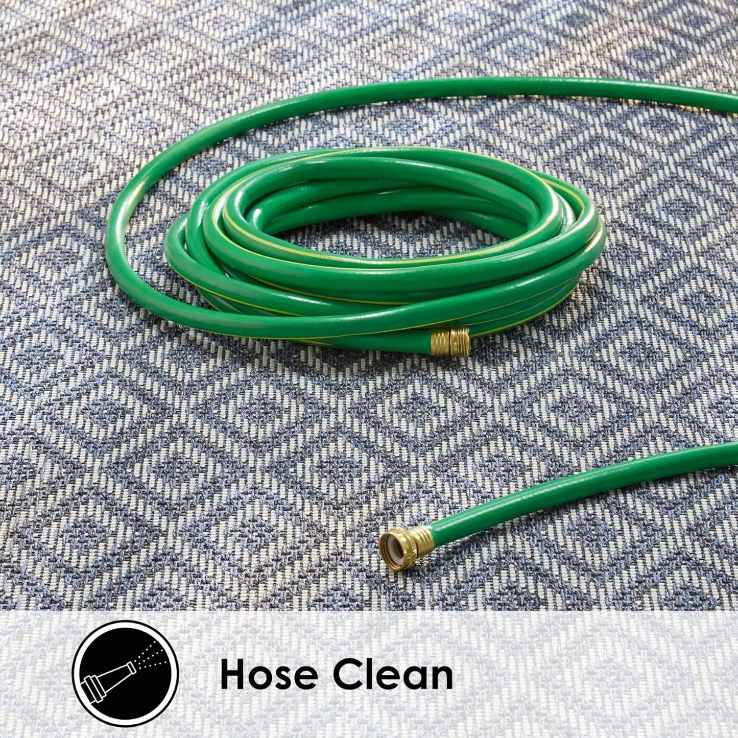 Home Dynamix Tripoli Lydia Modern Indoor/Outdoor Area Rug, Denim/Cream, 3'7"x5'2" Rectangle