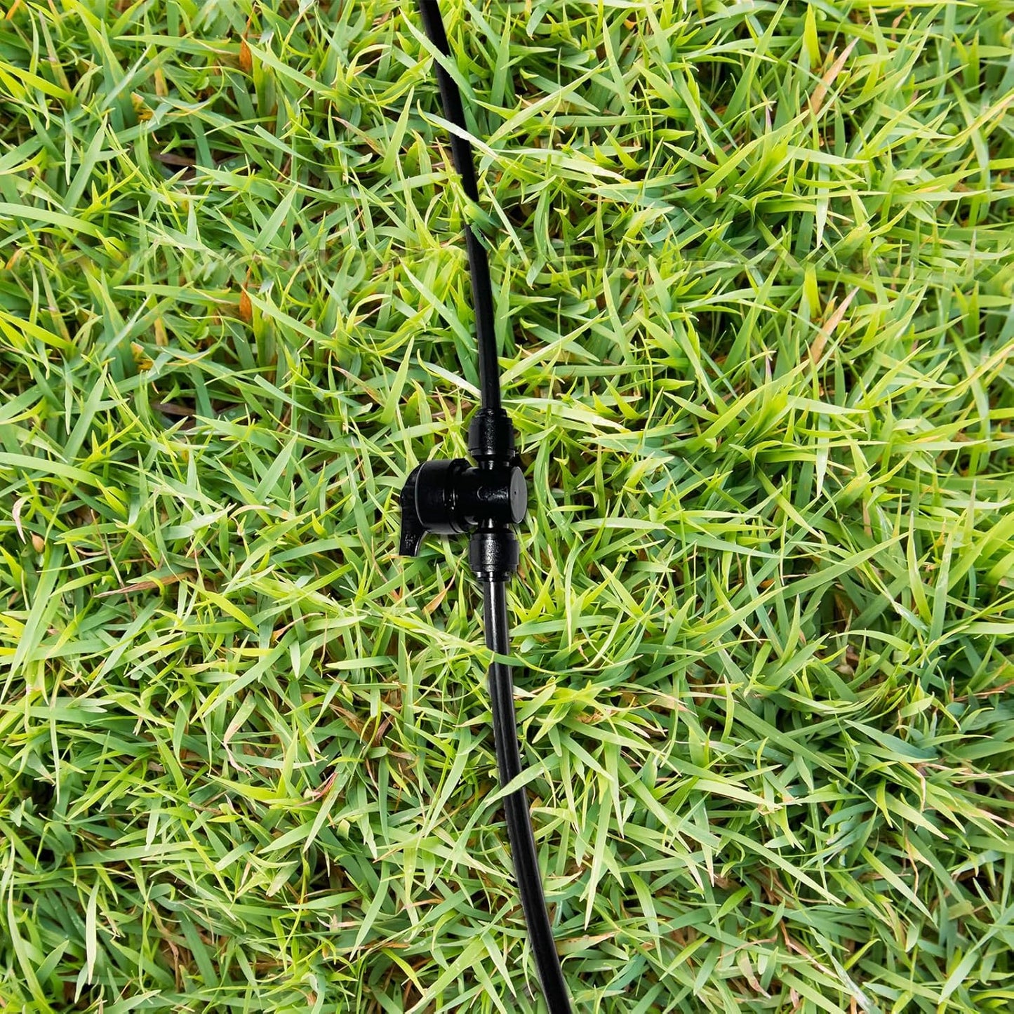 5 Pack Quick Connect 1/4" Drip Irrigation Shut Off Valve, Universal Drip Irrigation Tubing Coupling Valve, Leak Free Connector Locking Fitting for Sprinkler or Drip Irrigation System