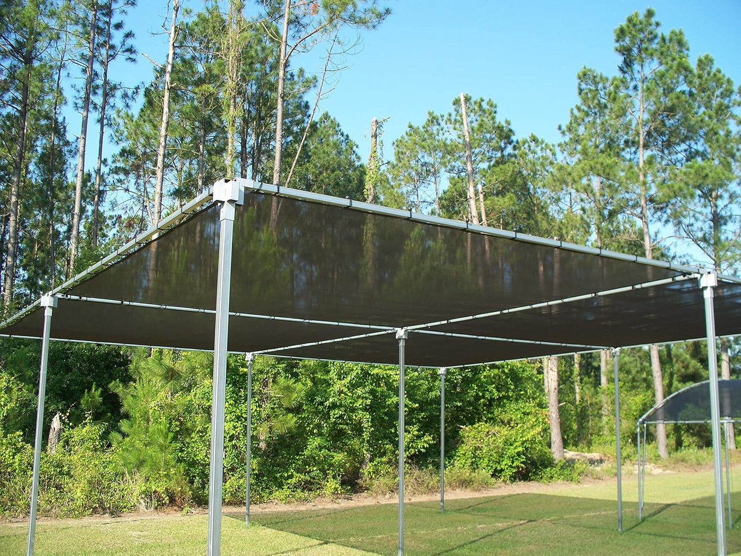 Agfabric 30% Shade Cloth 10X 20ft Sun Shade Coth Sunblock Shade Cloth Cover with Clips for Plants, Black