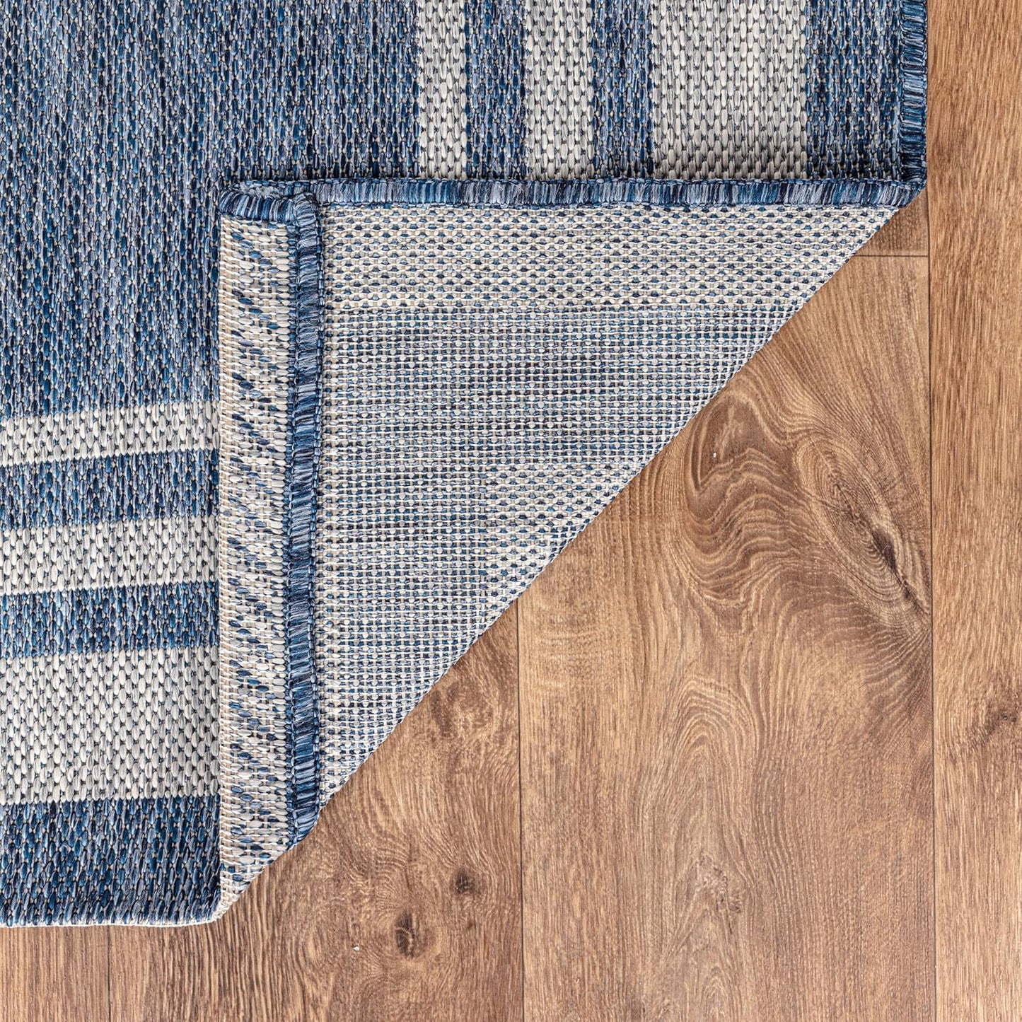 Keen Home Design Terrace Outdoor Area Rug - 5x8 Washable Indoor/Outdoor Rug for Patio, Kitchen, Balcony, Beach, Garden, Deck and Porch, Size: 5'3"x7'7"