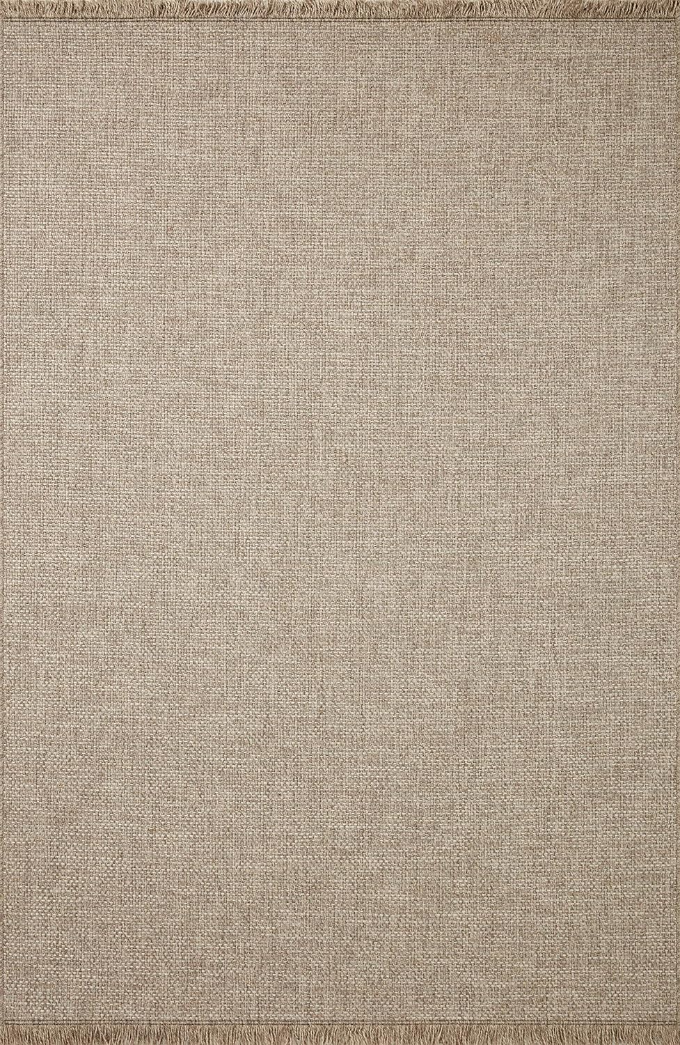 Loloi Dawn Collection Indoor/Outdoor DAW-04 Coffee 6'-4" x 9'-2" Area Rug